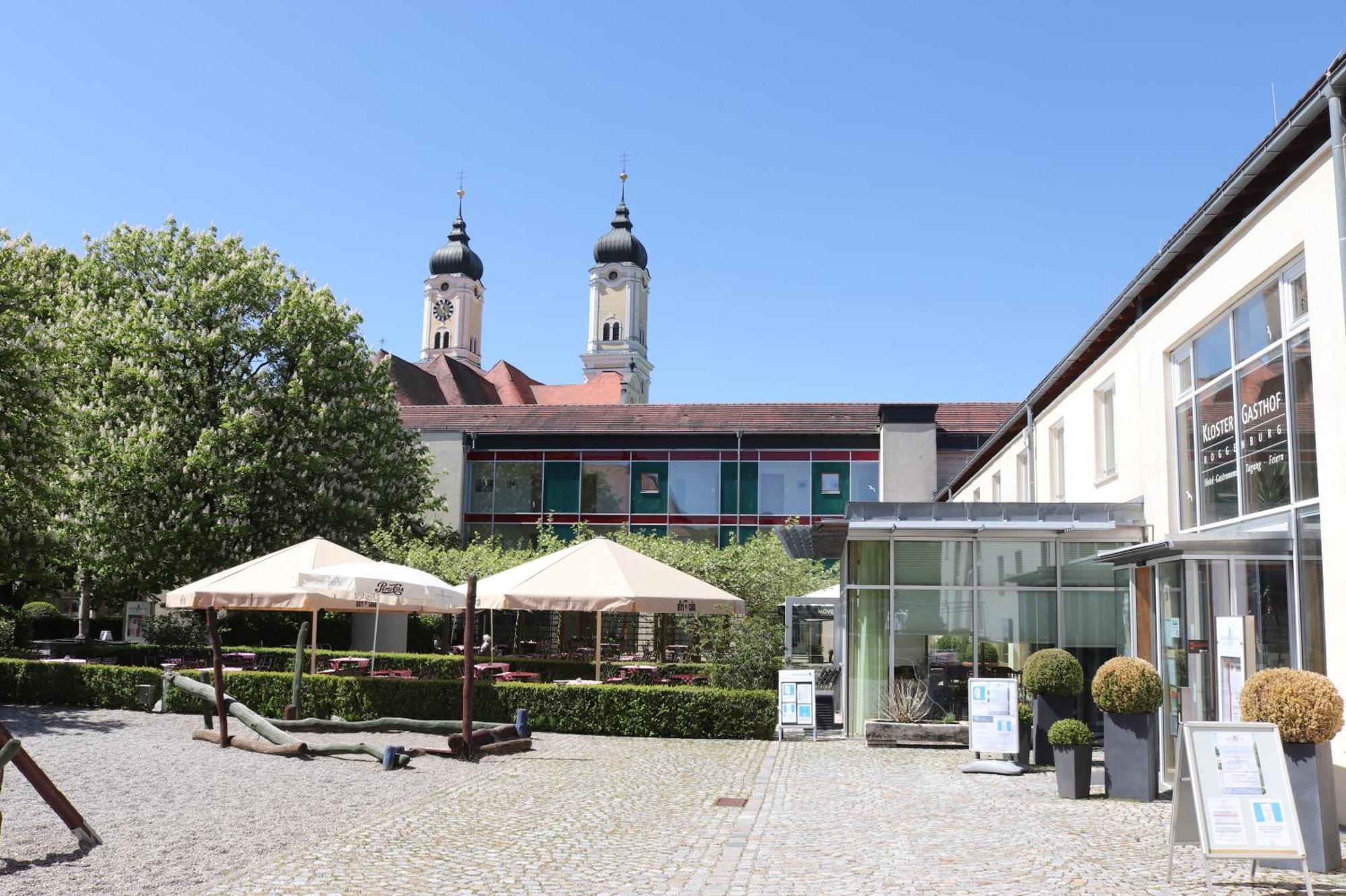 Klostergasthof Roggenburg Bagian luar foto